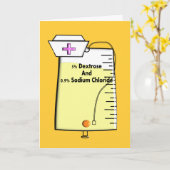 Geregistreerd ontwerp van verpleegster IV-tas Kaart (Gele Bloem)