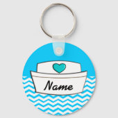 Geregistreerd ontwerp van zuster Chevron Sleutelhanger (Voorkant)