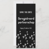 Geregistreerd partnerschap kaart (Voorkant)