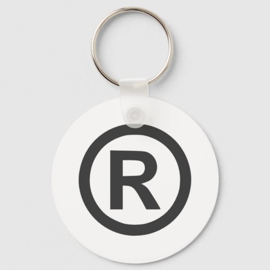 Geregistreerd Sleutelhanger (Voorkant)