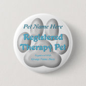 Geregistreerd therapiepakket ronde button 5,7 cm (Voorkant)