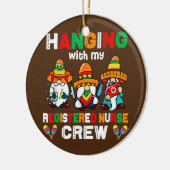 Geregistreerd verpleeghuis Cinco de Mayo Mexican Keramisch Ornament (Links)