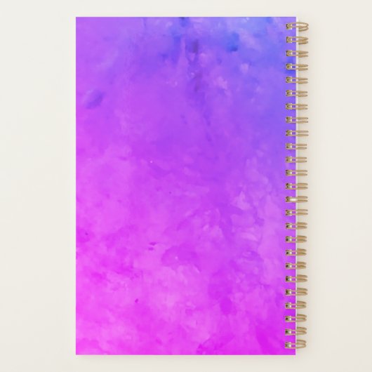 Geregistreerd verpleegkundig medisch roze Paars, o Planner (Achterkant)