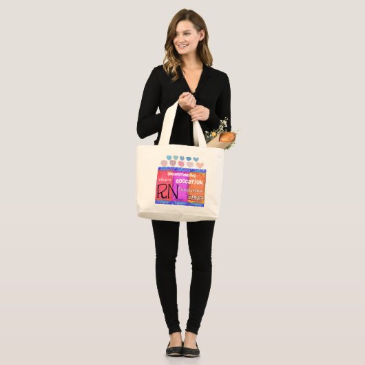 Geregistreerd verpleegkundige Canvas tas Whimsical (Voorkant (model))