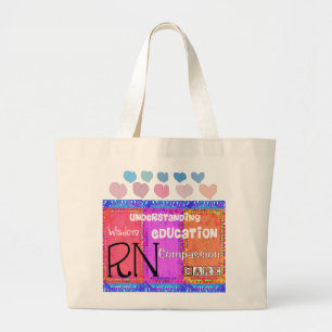 Geregistreerd verpleegkundige Canvas tas Whimsical