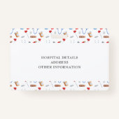 Geregistreerd verpleegkundige gezondheidszorg Logo Badge (Achterkant)