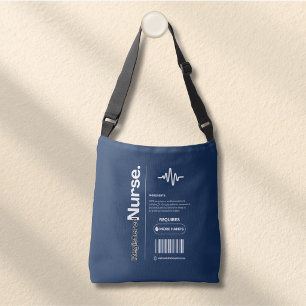 Geregistreerd Verpleegkundige – Grappig Werk Humor Crossbody Tas