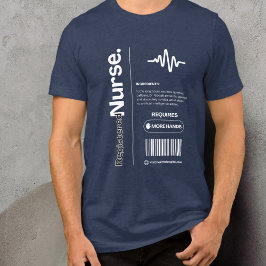 Geregistreerd Verpleegkundige – Grappig Werkhumor, Tri-Blend Shirt