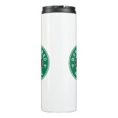 Geregistreerd Verpleegkundige Logo Badge Ontwerp Thermosbeker (Achterkant)