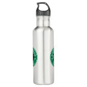 Geregistreerd Verpleegkundige Logo Badge Ontwerp Waterfles (Achterkant)