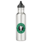 Geregistreerd Verpleegkundige Logo Badge Ontwerp Waterfles (Rechts)