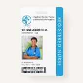 Geregistreerd verpleegkundige Medisch Centrum Mede Badge (Voorkant)