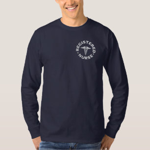 Geregistreerd verpleegkundige RN Medical Caduceus- T-shirt