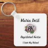 Geregistreerd verpleegkundige rn Symposium Sleutelhanger (Voorkant)