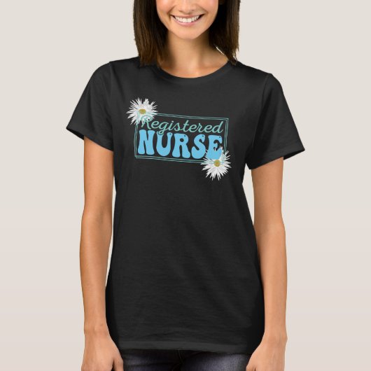 Geregistreerd verpleegkundige, verpleegkundige t-shirt (Voorkant)