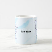 Geregistreerd zenuwhart koffiemok (Center)