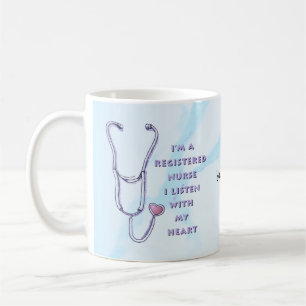 Geregistreerd zenuwhart koffiemok