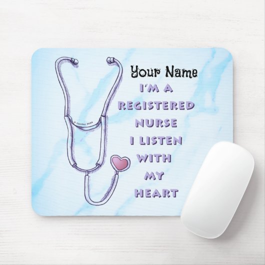 Geregistreerd zenuwhart muismat (Met muis)