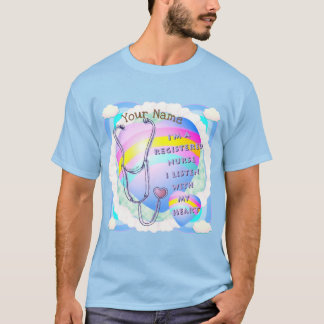 Geregistreerd zenuwhart t-shirt