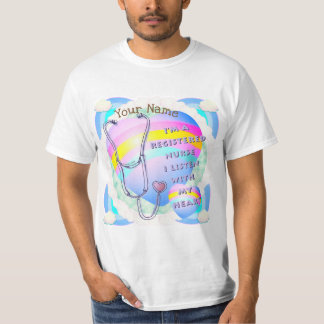 Geregistreerd zenuwhart t-shirt