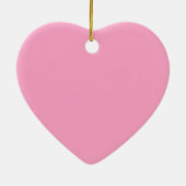 Geregistreerd zilver Caduceus lichtroze decor Keramisch Ornament (Achterkant)