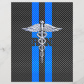 Geregistreerd zure RN Caduceus koolstofvezeldecor Flyer (Voorkant)