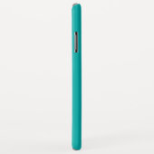 Geregistreerd zure RN Caduceus op Accent Turquoise Case-Mate iPhone Case (Achterkant/rechts)