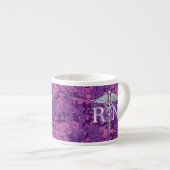 Geregistreerd zure RN Caduceus op Fuchsia Camo Espresso Kop (Voorkant rechts)