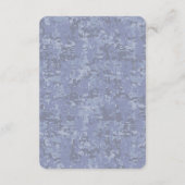 Geregistreerd zure RN Caduceus op Navy Blue Camo Informatiekaartje (Achterkant)