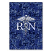 Geregistreerd zure RN Caduceus op Navy Camo Kaart (Voorkant)