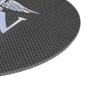 Geregistreerd zure RN Zwarte koolstof Caduceus Sna Snijplank (Hoek)