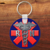 Geregistreerd zurensymbool sleutelhanger (Voorkant)