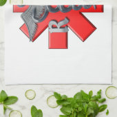 Geregistreerd zurensymbool theedoek (Gevouwen)