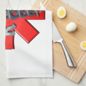 Geregistreerd zurensymbool theedoek (Quarter Fold)