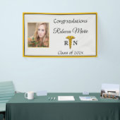 Geregistreerd zuster Afstuderen Caduceus Banner (Beurs)