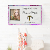 Geregistreerd zuster Afstuderen Caduceus Spandoek (Insitu)