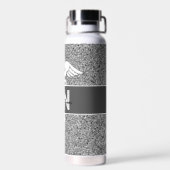 Geregistreerd zuster-Afstuderen, zilver, gepersona Waterfles (Achterkant)