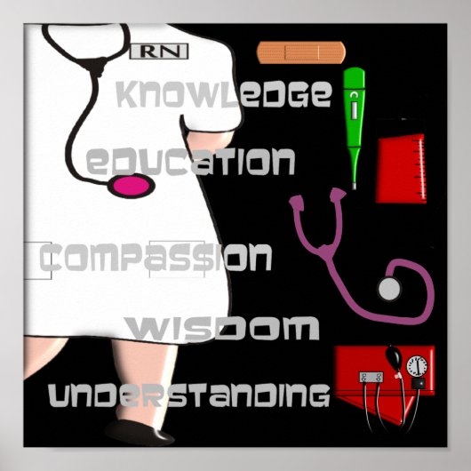 Geregistreerd zuster ARt Poster - (Voorkant)