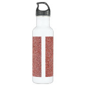 Geregistreerd zuster Caduceus Roos Gold Glitter Cu Waterfles (Achterkant)