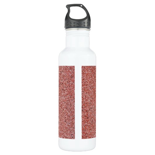 Geregistreerd zuster Caduceus Roos Gold Glitter Cu Waterfles (Achterkant)