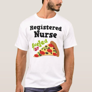Geregistreerd zuster (Funny) Pizza T Shirt