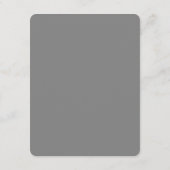 Geregistreerd zuster RN Silver Caduceus op zwart Informatiekaartje (Achterkant)