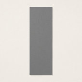 Geregistreerd zuster RN Silver Caduceus op zwart Mini Visitekaartjes (Achterkant)