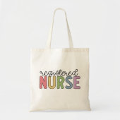 Geregistreerd zuster Rn. zurse Afstuderen Tote Bag (Voorkant)