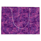 Geregistreerd zuster Silver Caduceus Roze Camoufla Large Cadeautasje (Achterkant)