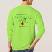 Geregistreerd zuster-T-shirt T-shirt (Achterkant)