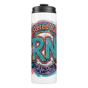 Geregistreerde Badass RN Thermische Tumbler Thermosbeker