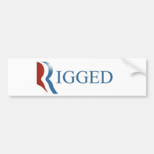 Geregistreerde Bumpersticker, GOP, RNC, Verkiezing Bumpersticker
