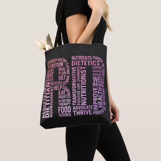 Geregistreerde diëtiaanse voedingsnotaris RD Tote Bag (Dichtbij)