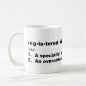 Geregistreerde diëtitische Mok (Links)